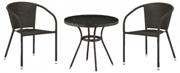 Набор уличный T282ANT/Y137C-W53 Brown AFN_T282ANT-Y137C-W53-Brown-2Pcs