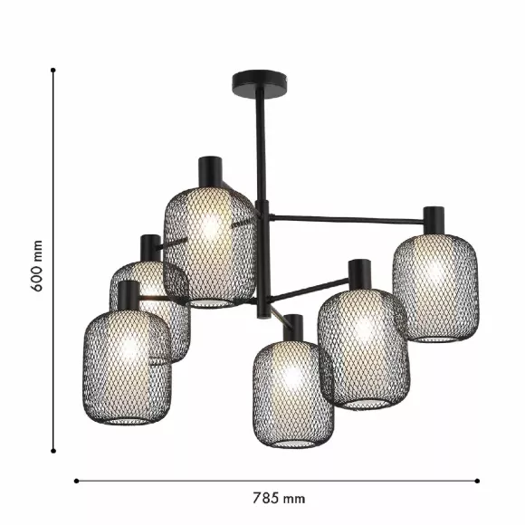Люстра на штанге F-Promo Tokri 4602-6C Люстра на штанге F-Promo Tokri 4602-6C