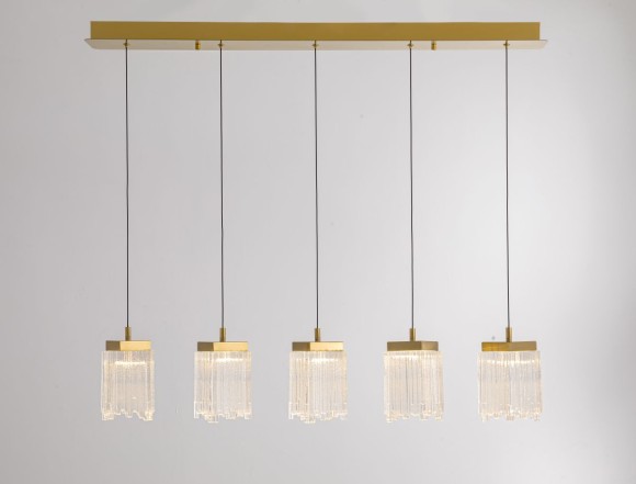 Подвесной светильник Delight Collection MD25020403-5B2 Satin gold