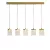 Подвесной светильник Delight Collection MD25020403-5B2 Satin gold
