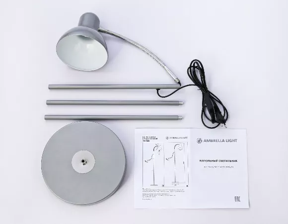 Торшер Ambrella Light Floor TR97658, Современный, Серебро Торшер Ambrella Light Floor TR97658, Современный, Серебро