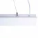 Линейный подвесной светильник Uniel UL-00013495 ULO-K10D 12W/4000K/L50 IP40 WHITE, Нейтральный белый, 80