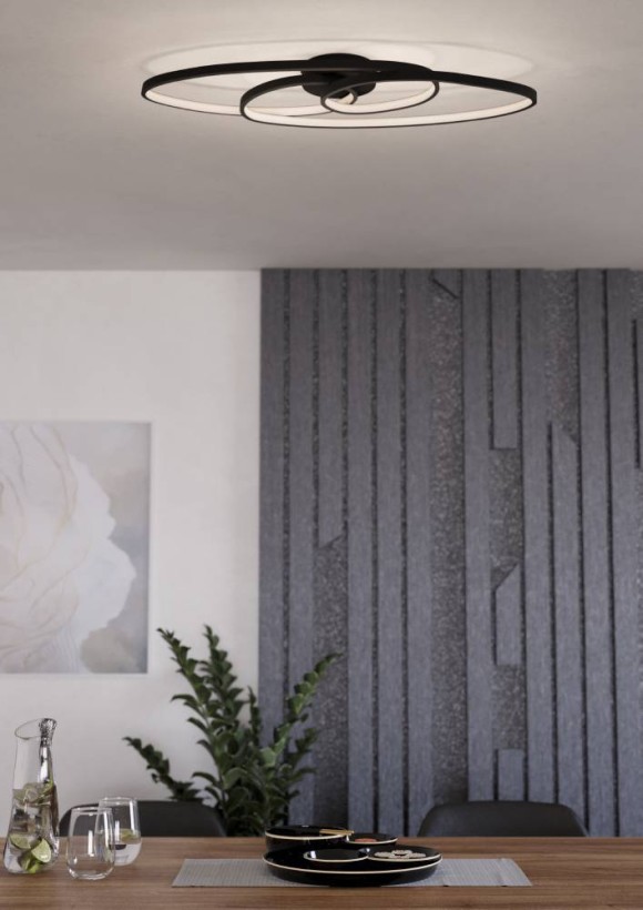 Потолочная светодиодная люстра Eglo Gianella 900947