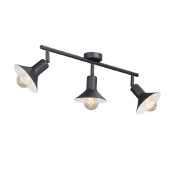 Спот Vitaluce V4807 V4807-1/3PL, E27, 120W, черный