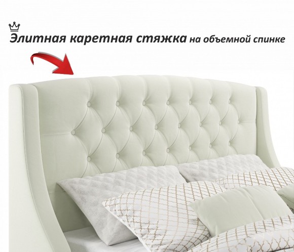 Кровать полутораспальная Стефани 2000x1400 NMB_TE-00002542