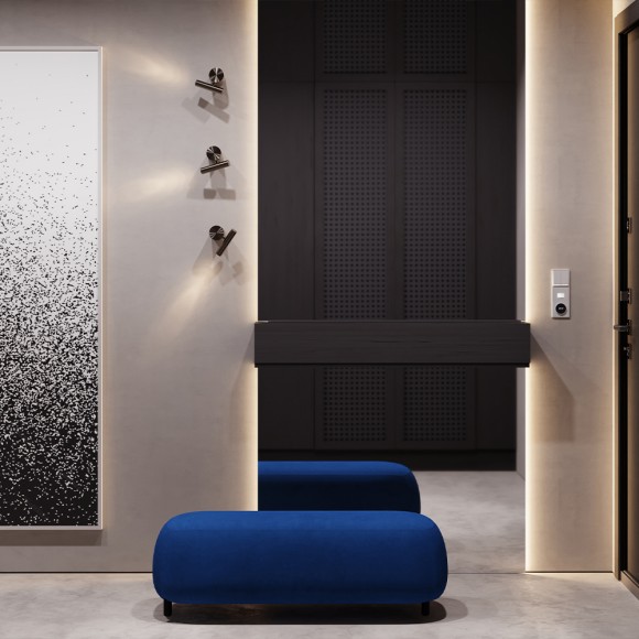 Терморегулятор электронный Voltum S70 с индикацией и датчиком, для теплого пола, (серый) VLS070116