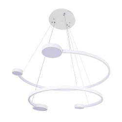 Подвесная светодиодная люстра LED4U L7101-2 WТ