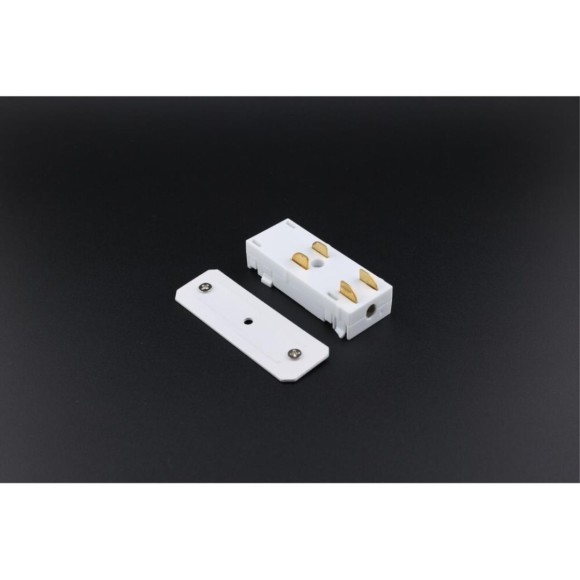 Коннектор питания прямой для магнитного шинопровода Aployt Magnetic track 220 APL.0280.10.01