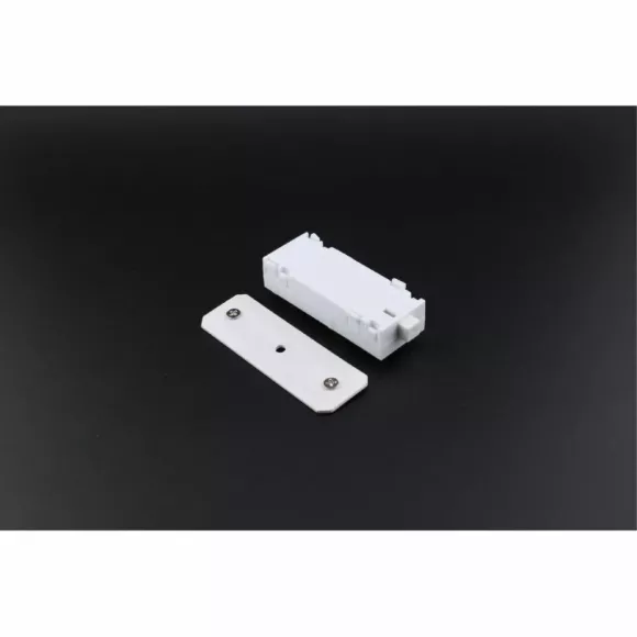 Коннектор питания прямой для магнитного шинопровода Aployt Magnetic track 220 APL.0280.10.01, Белый, Пластик Коннектор питания прямой для магнитного шинопровода Aployt Magnetic track 220 APL.0280.10.01, Белый, Пластик