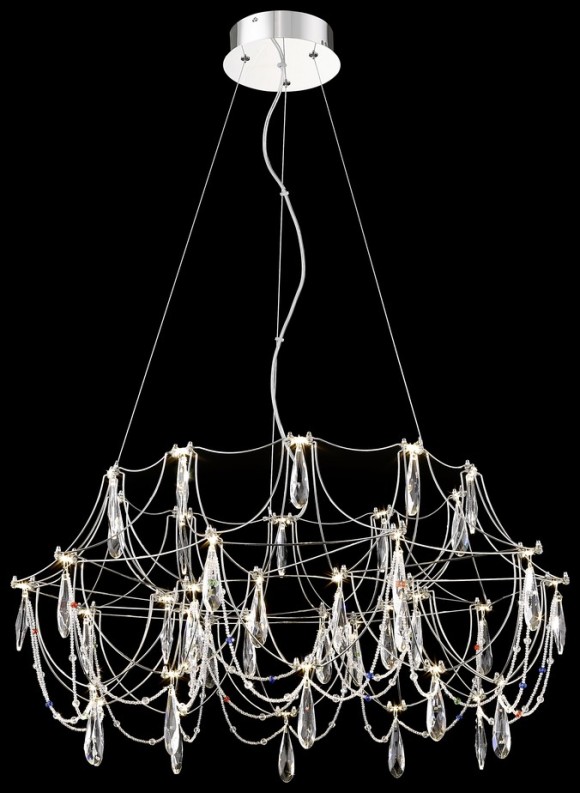 Подвесная светодиодная люстра Wertmark Felicia WE336.40.103