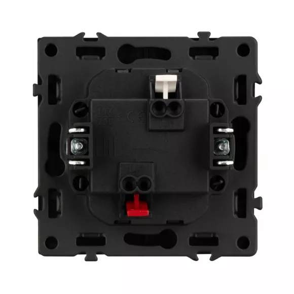 Выключатель 1 кл софт-тач черный оникс Arlight SWT-MK01-SFPL-BK (250V, 10A) 054243(1)