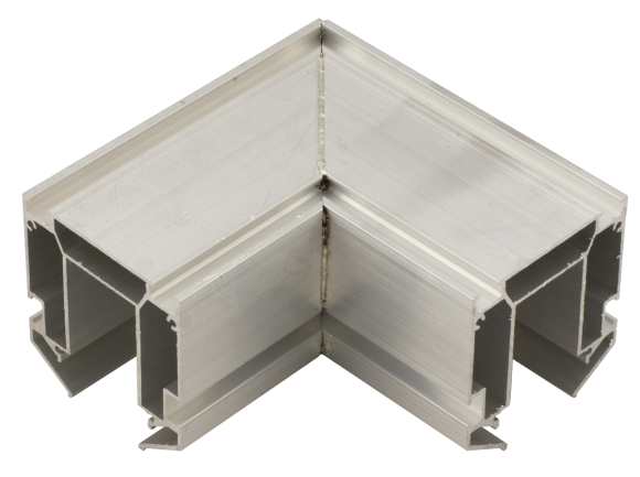 Угол горизонт для закладного профиля AM Group MAGNET AM0401 угол горизонт