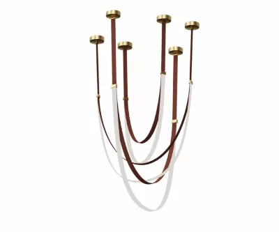 Подвесная люстра Kink Light Лирд 07689A-150+180+210,04