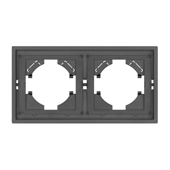 Рамка пластиковая на 2 поста Arlight FRM-TENDO-SFPL-2-GR 054648