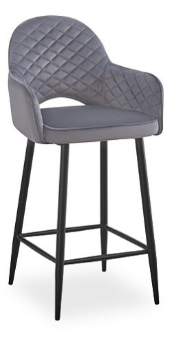 Кресло барное Венера SGR_MC16-2YSC_VELVET_HLR-21_DUAL