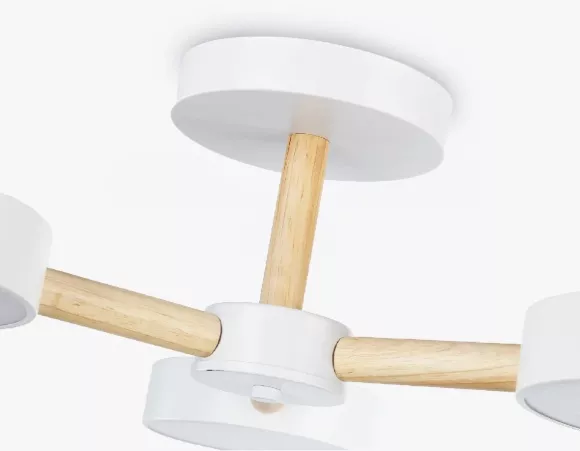 Люстра на штанге Ambrella Light Comfort LineTech FL4821, 3000, 6400, От теплого до холодного Люстра на штанге Ambrella Light Comfort LineTech FL4821, 3000, 6400, От теплого до холодного