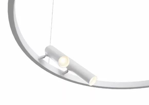 Подвесная люстра Maytoni Satellite MOD102PL-L42WK, вид снизу Подвесная люстра Maytoni Satellite MOD102PL-L42WK, вид снизу