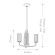 Люстра на штанге Kichler Kimrose QN-KIMROSE3-BNB