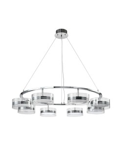 Подвесная светодиодная люстра с пультом управления Zortes Donut ZRS.1802.08