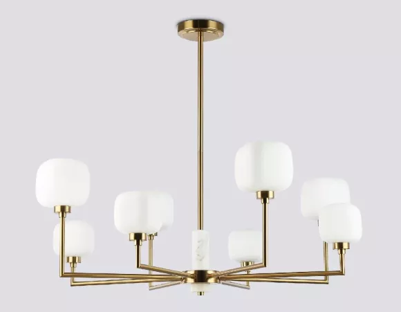 Люстра на штанге Ambrella Light High Light Heigh Light LH53017, Модерн, Белый
