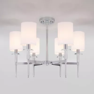 Люстра на штанге Eurosvet Brielle 60132/6 хром