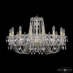 Подвесная люстра Bohemia Ivele Crystal 1402/16/300 G