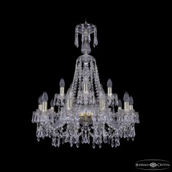 Подвесная люстра Bohemia Ivele Crystal 1403/10+5/240/XL-80 G