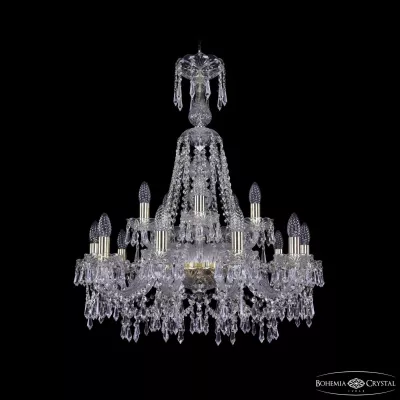 Подвесная люстра Bohemia Ivele Crystal 1403/10+5/240/XL-80 G