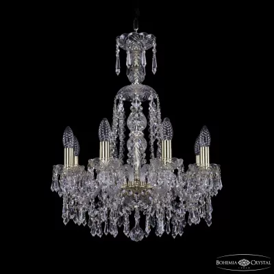 Подвесная люстра Bohemia Ivele Crystal 1403/8/160/XL-60 G