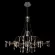 Подвесная люстра Loft IT Mira 10588/800 Silver Asfour, Серебро, Прозрачный, Теплый белый, крупный план