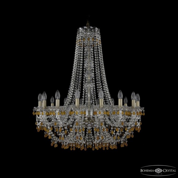 Подвесная люстра Bohemia Ivele Crystal 1410/16/300/h-95 Pa V1003