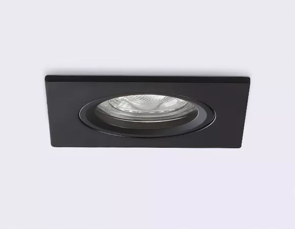 Встраиваемый светильник Ambrella Light Standard Tech TN102456, Черный, Металл, Современный стиль Встраиваемый светильник Ambrella Light Standard Tech TN102456, Черный, Металл, Современный стиль