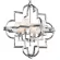 Подвесная люстра Delight Collection Mandeville KM0728P-4M nickel, Никель, Белый, Металл