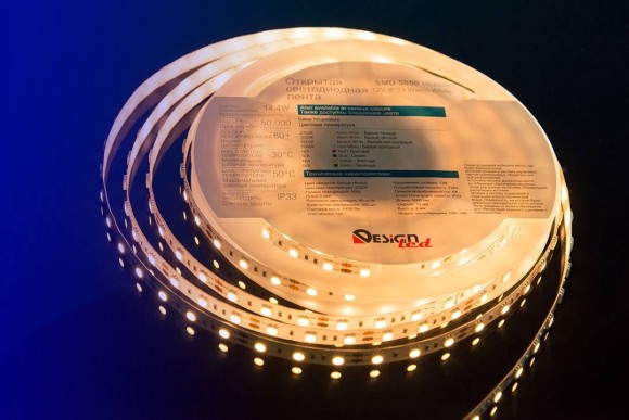 Светодиодная лента DesignLed DSG560-12-WW-33 000516