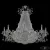 Потолочная люстра Bohemia Ivele Crystal 2128H209/12/123IV/Y1 Ni