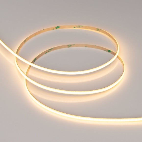 Светодиодная лента Arlight COB-X504-5mm 12V Warm2700 (6.5 W/m, IP20, CSP, 5m) 041790