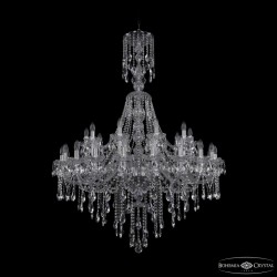 Подвесная люстра Bohemia Ivele Crystal 1415/20+10/400/XL-154 Ni