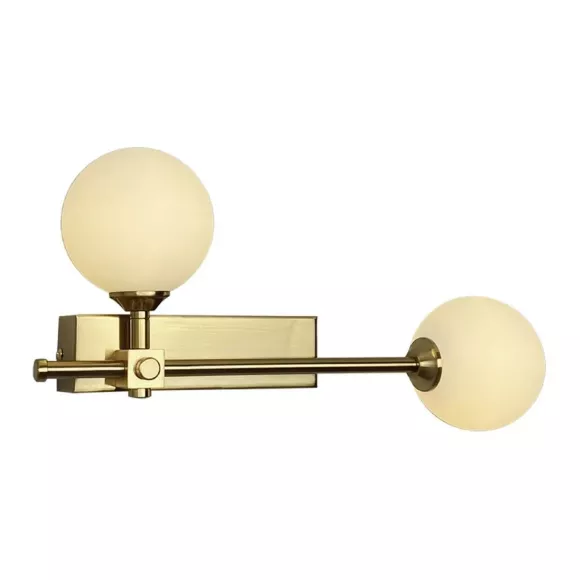 Бра Lussole Greensboro LSP-6070, Бронза, Белый, Металл Бра Lussole Greensboro LSP-6070, Бронза, Белый, Металл