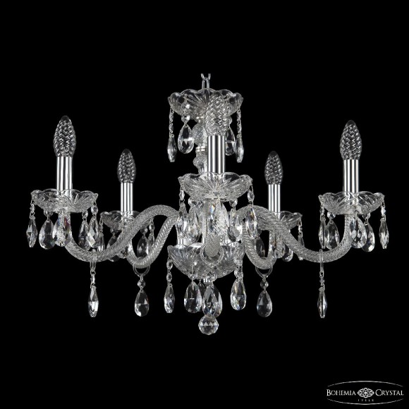 Подвесная люстра Bohemia Ivele Crystal 117/5/195 Ni