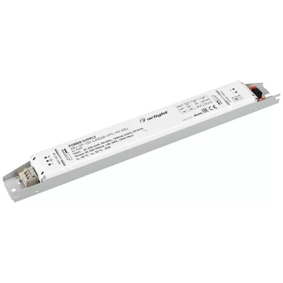 Блок питания Arlight ARJ-SP-150-Linear-PFC-HV-ADJ (150W, 500-700mA) 032902 Блок питания Arlight ARJ-SP-150-Linear-PFC-HV-ADJ (150W, 500-700mA) 032902