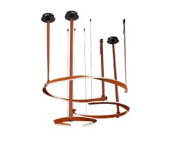 Подвесная светодиодная люстра Kink Light Маджена 07656-3A,04