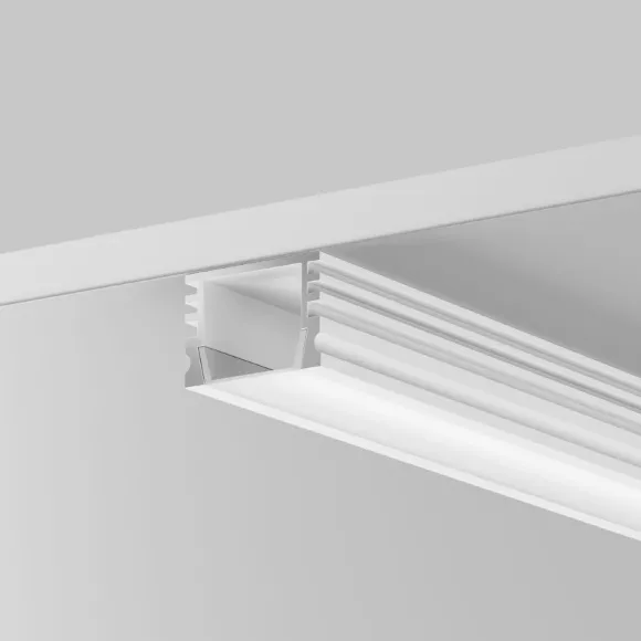 Алюминиевый профиль накладной 16x12 Maytoni Led Strip ALM-005-W-2M 631006 Алюминиевый профиль накладной 16x12 Maytoni Led Strip ALM-005-W-2M 631006