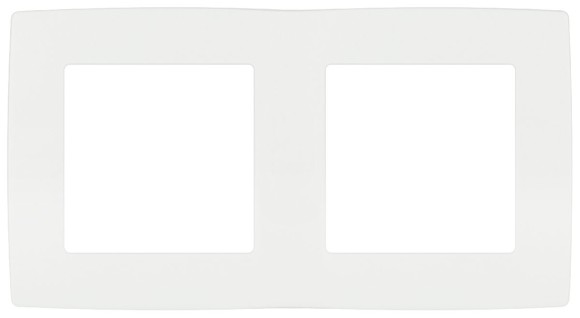 Рамка двухместная Эра 12-5002-01М Б0065736