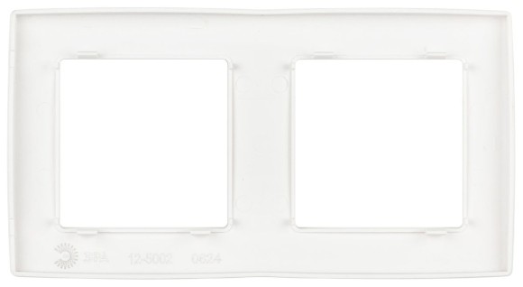 Рамка двухместная Эра 12-5002-01М Б0065736
