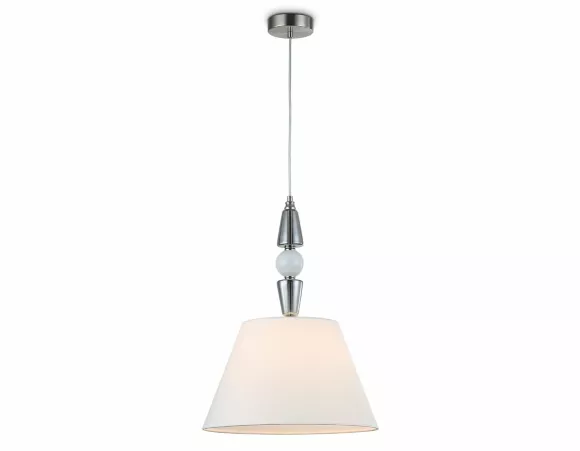 Подвесной светильник Ambrella Light High Light Classic LH75250, Матовый никель, Белый, Никель, декоративные элементы крупным планом Подвесной светильник Ambrella Light High Light Classic LH75250, Матовый никель, Белый, Никель, декоративные элементы крупным планом