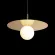 Подвесной светильник Loft IT Ufo 10120/350P Gold, Матовое золото, Белый, Золото, крупный план
