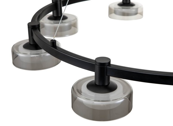 Подвесная светодиодная люстра с пультом управления Stilfort Gloze 4009/02/08P