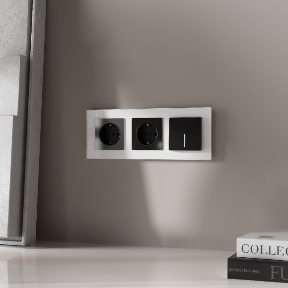 Выключатель одноклавишный проходной с подсветкой Werkel 4690389197635 W1112148 a064036