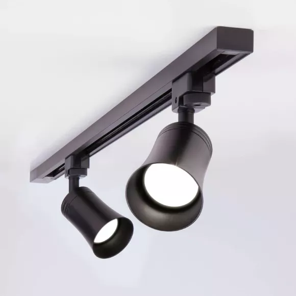 Трековый светильник Elektrostandard Vetro черный MRL 1001 4690389134586, Современный, Алюминий