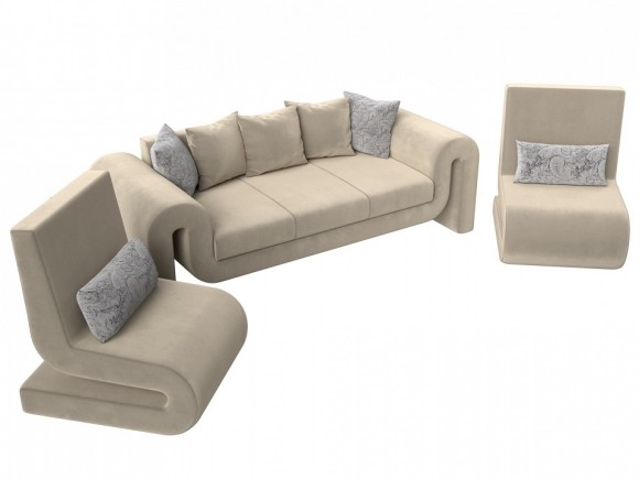 Набор мягкой мебели Волна LDV_129328